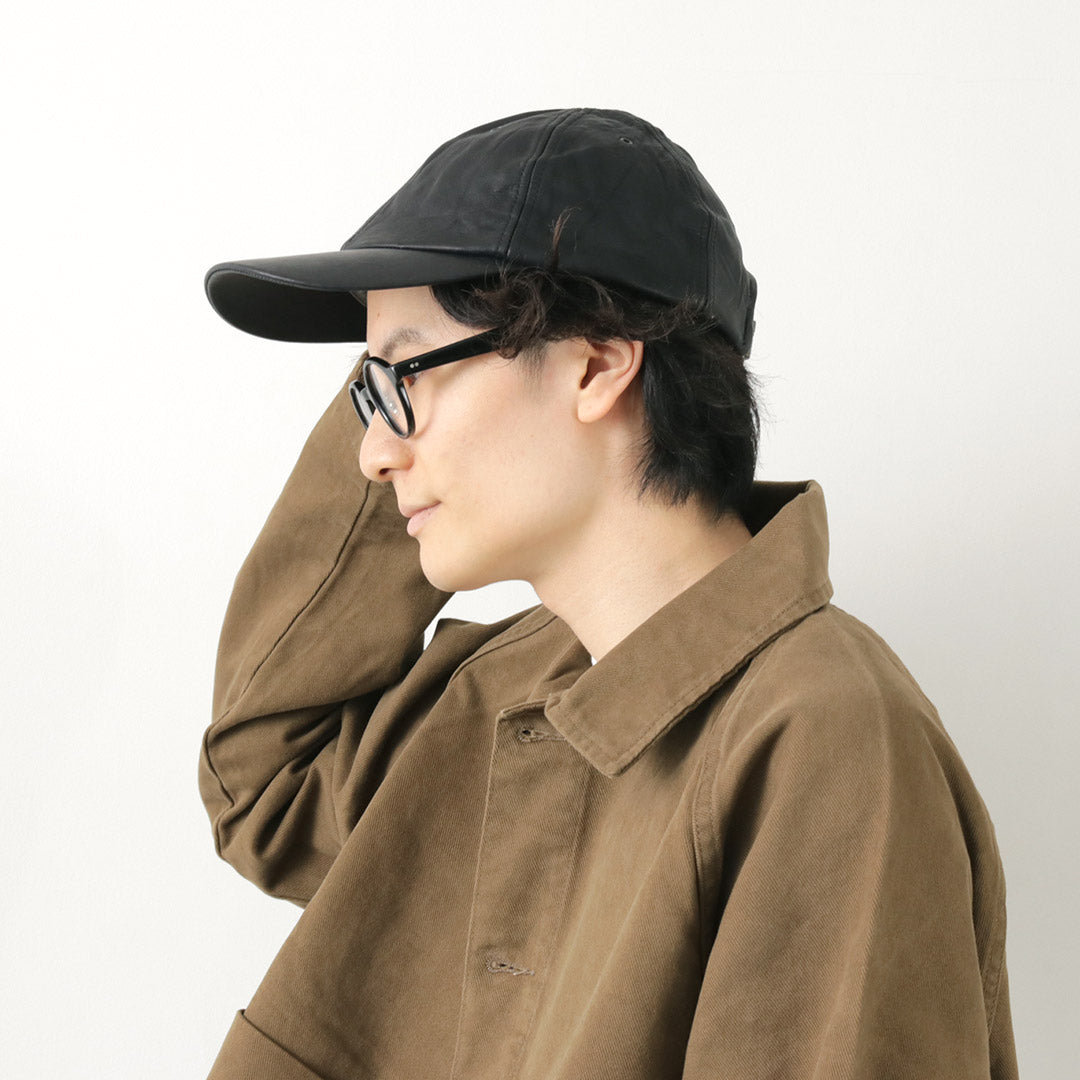 DECHO / Leather Ball Cap