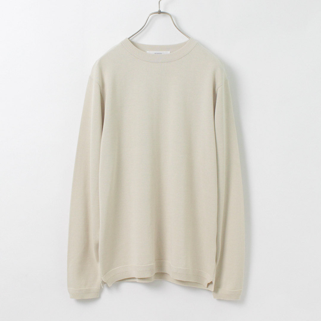 FUJITO / Long Sleeve Knit T-Shirt