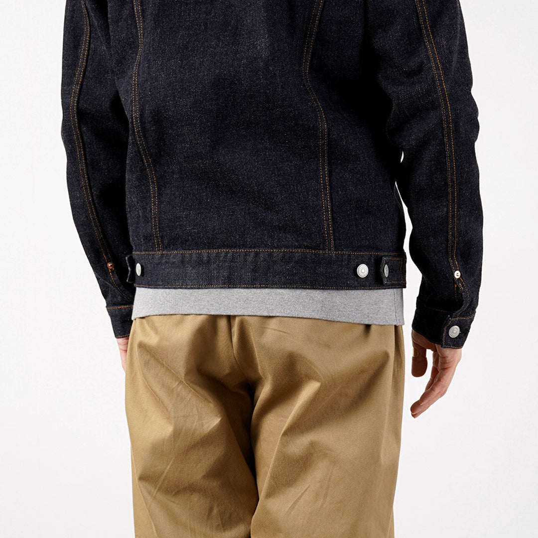 Blue refabric / 17oz Selvedge Monster Denim Jacket Type 2