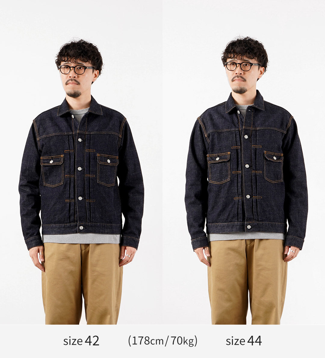 Blue refabric / 17oz Selvedge Monster Denim Jacket Type 2