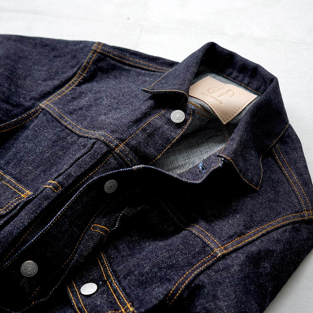 Blue refabric / 17oz Selvedge Monster Denim Jacket Type 2