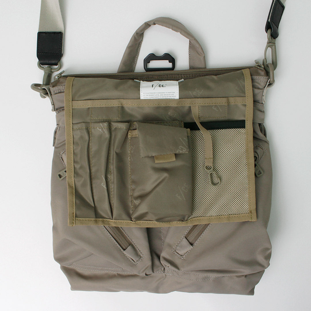 F/CE. / Recycle Twill Small Helmet Bag