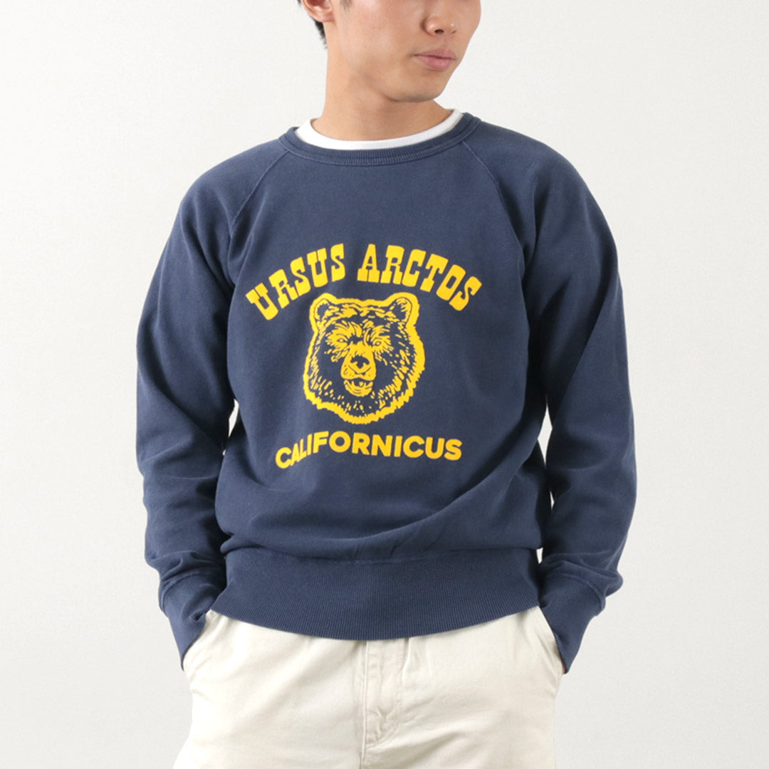 Mixta / ursus arctos raglan 슬리브 스웨트 셔츠