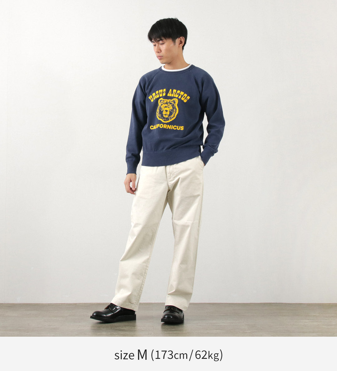 MIXTA / URSUS ARCTOS raglan sleeve sweatshirt