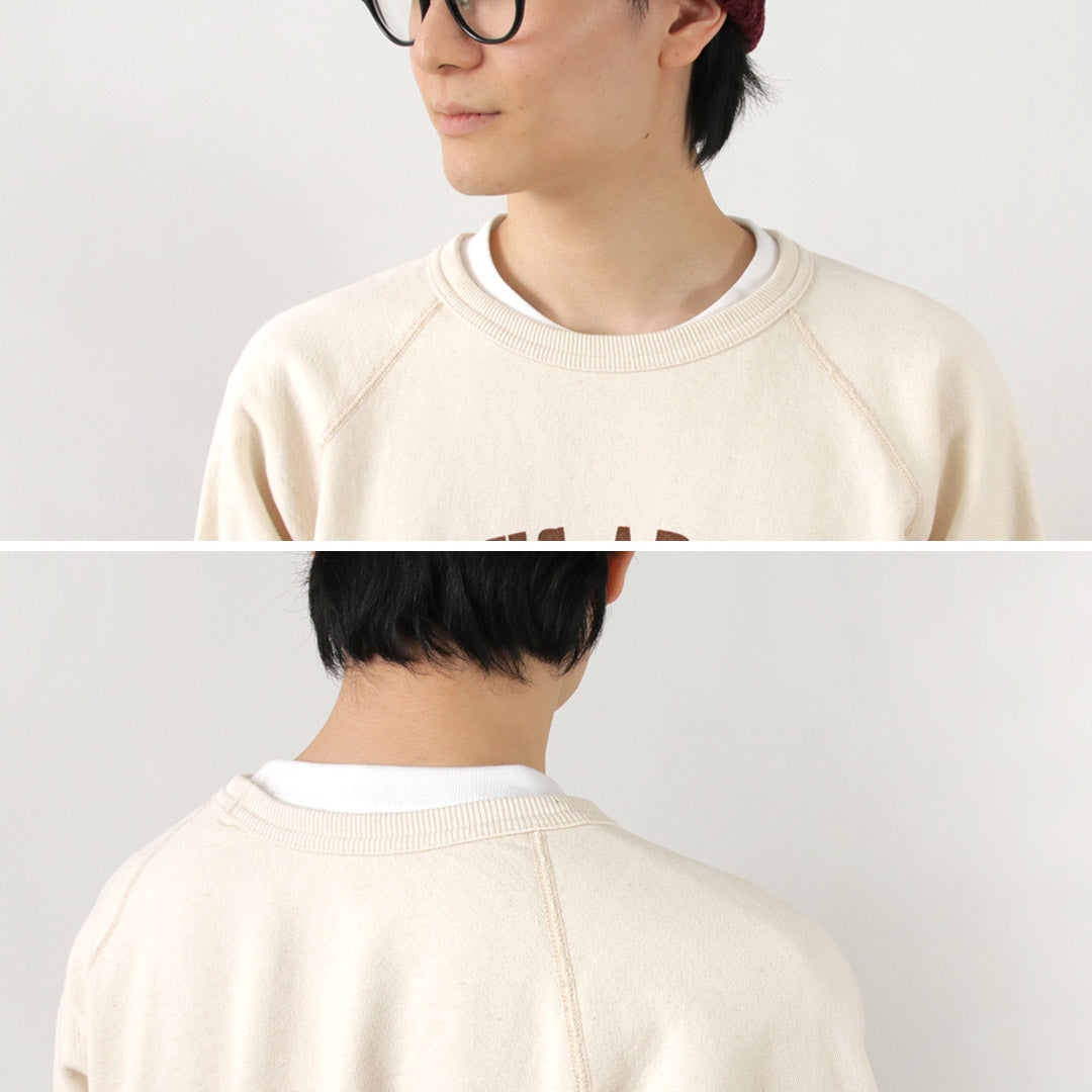 Mixta / ursus arctos raglan 슬리브 스웨트 셔츠