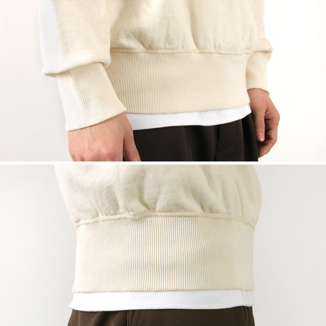 MIXTA / URSUS ARCTOS raglan sleeve sweatshirt