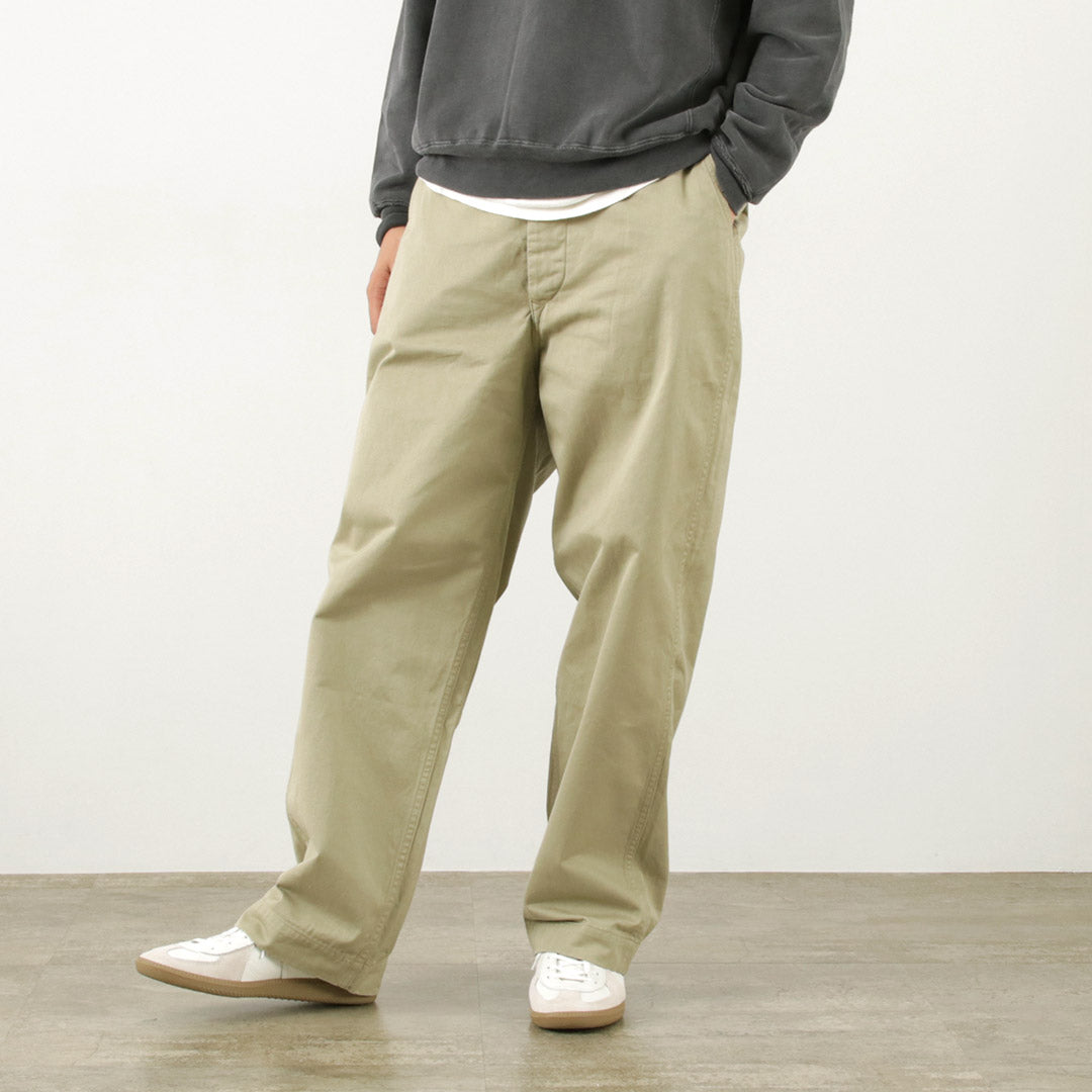 SEWING CHOP O’ALLS / Military chino pants