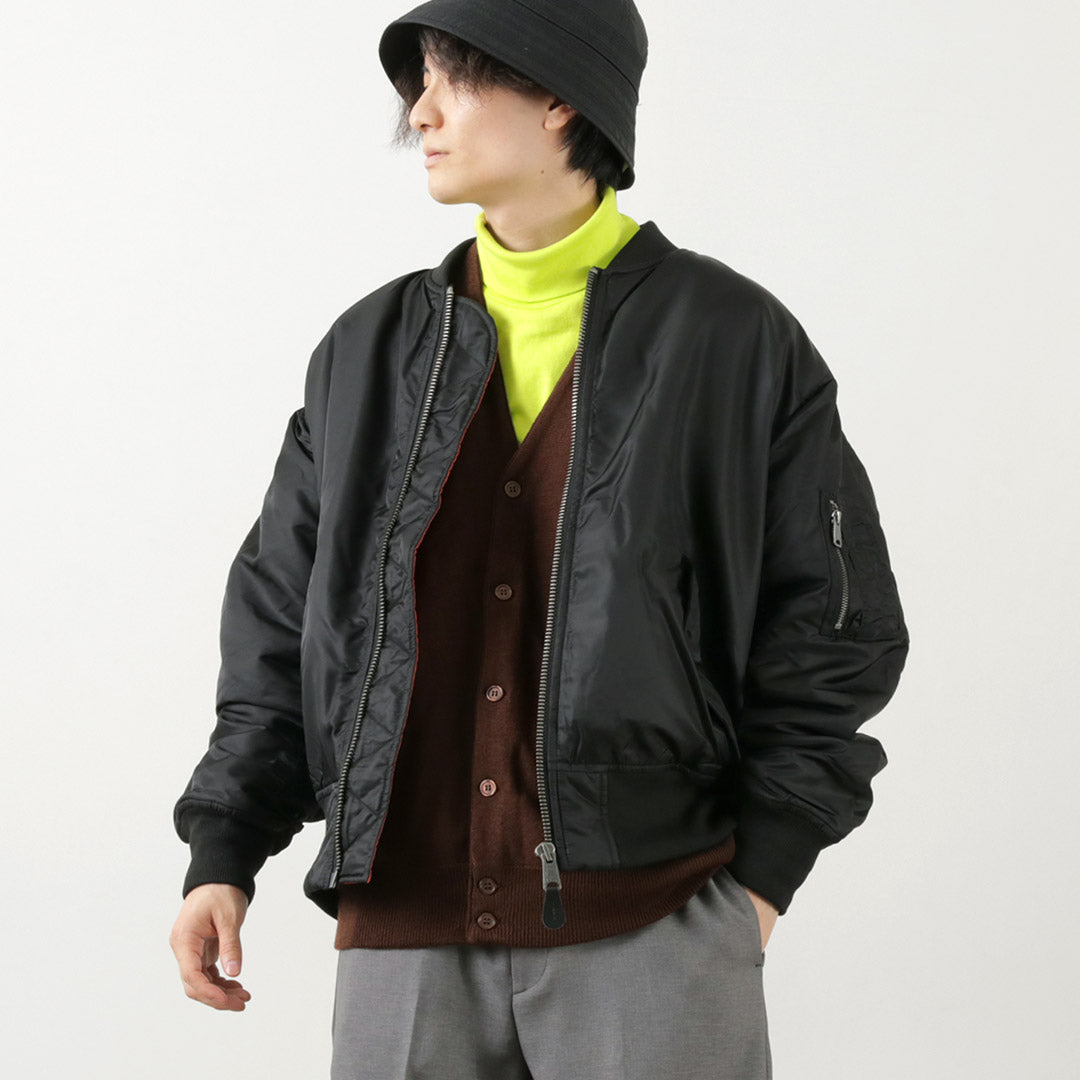 TOP KHAKI / MA-1 Nylon Flight Jacket