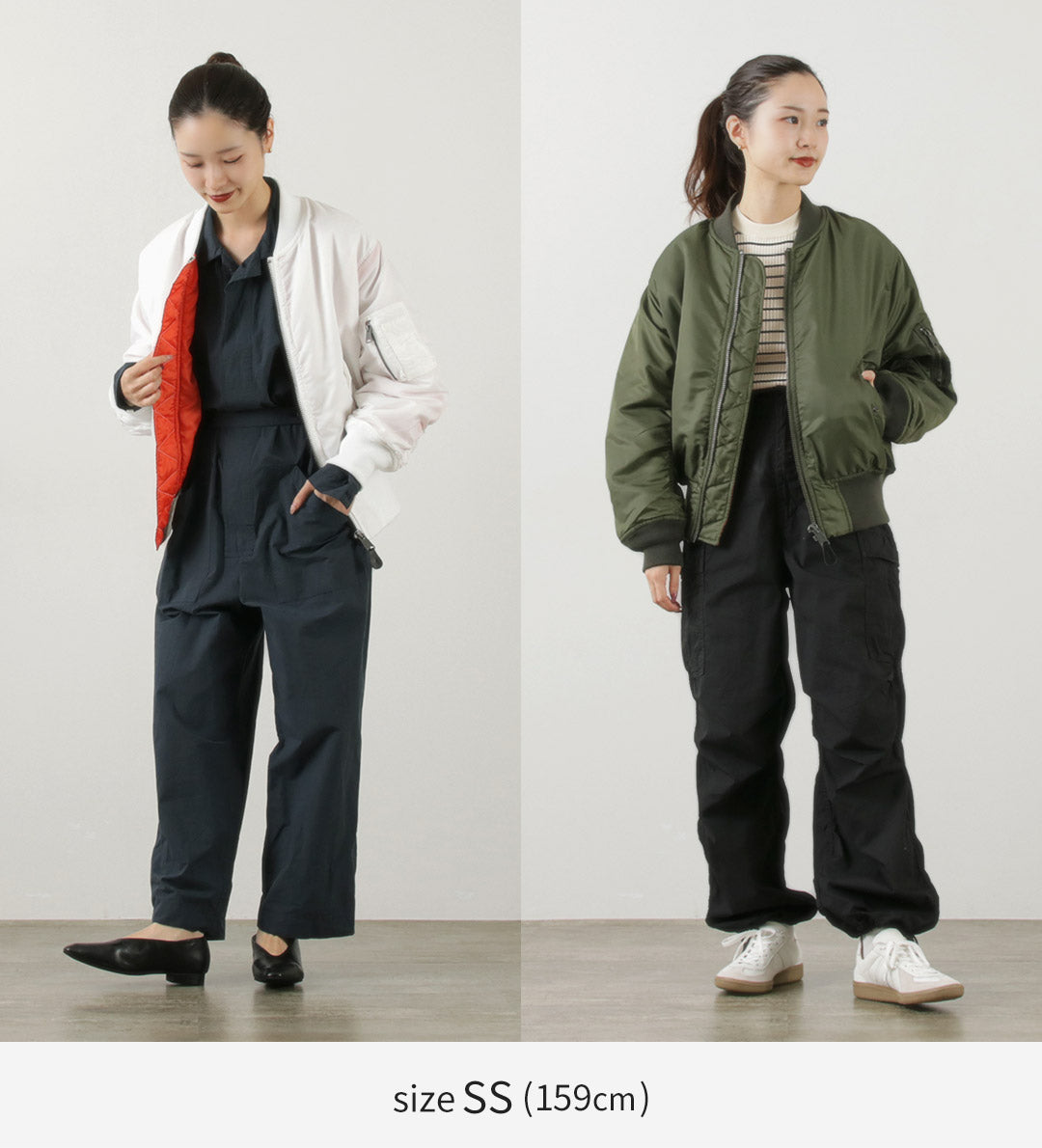 TOP KHAKI / MA-1 Nylon Flight Jacket