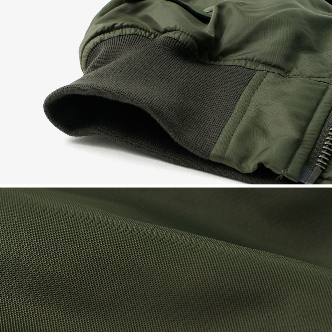 TOP KHAKI / MA-1 Nylon Flight Jacket