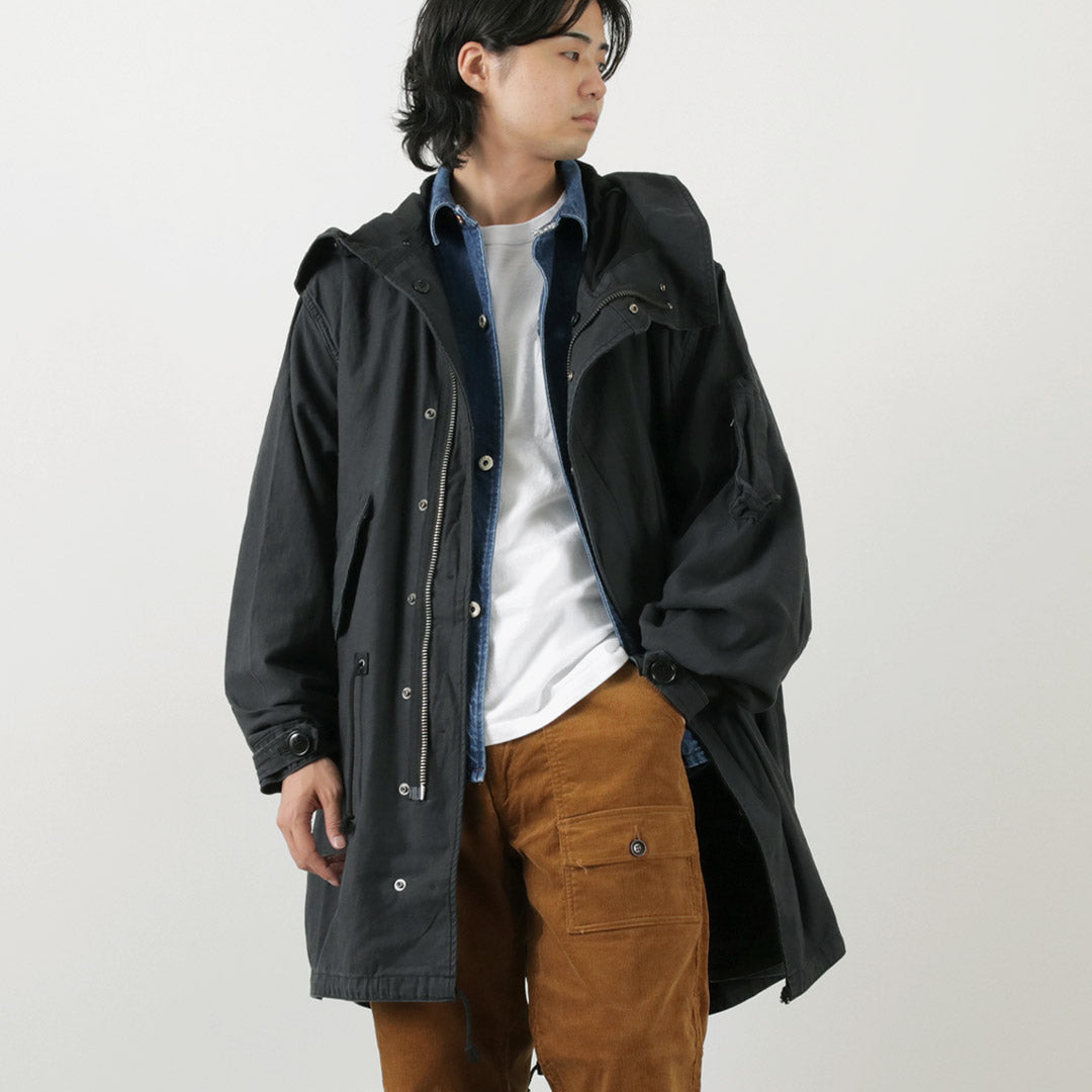 최고 카키색 / M-48 Fishtail Parka