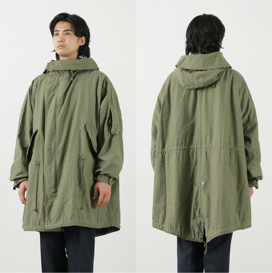 최고 카키색 / M-48 Fishtail Parka