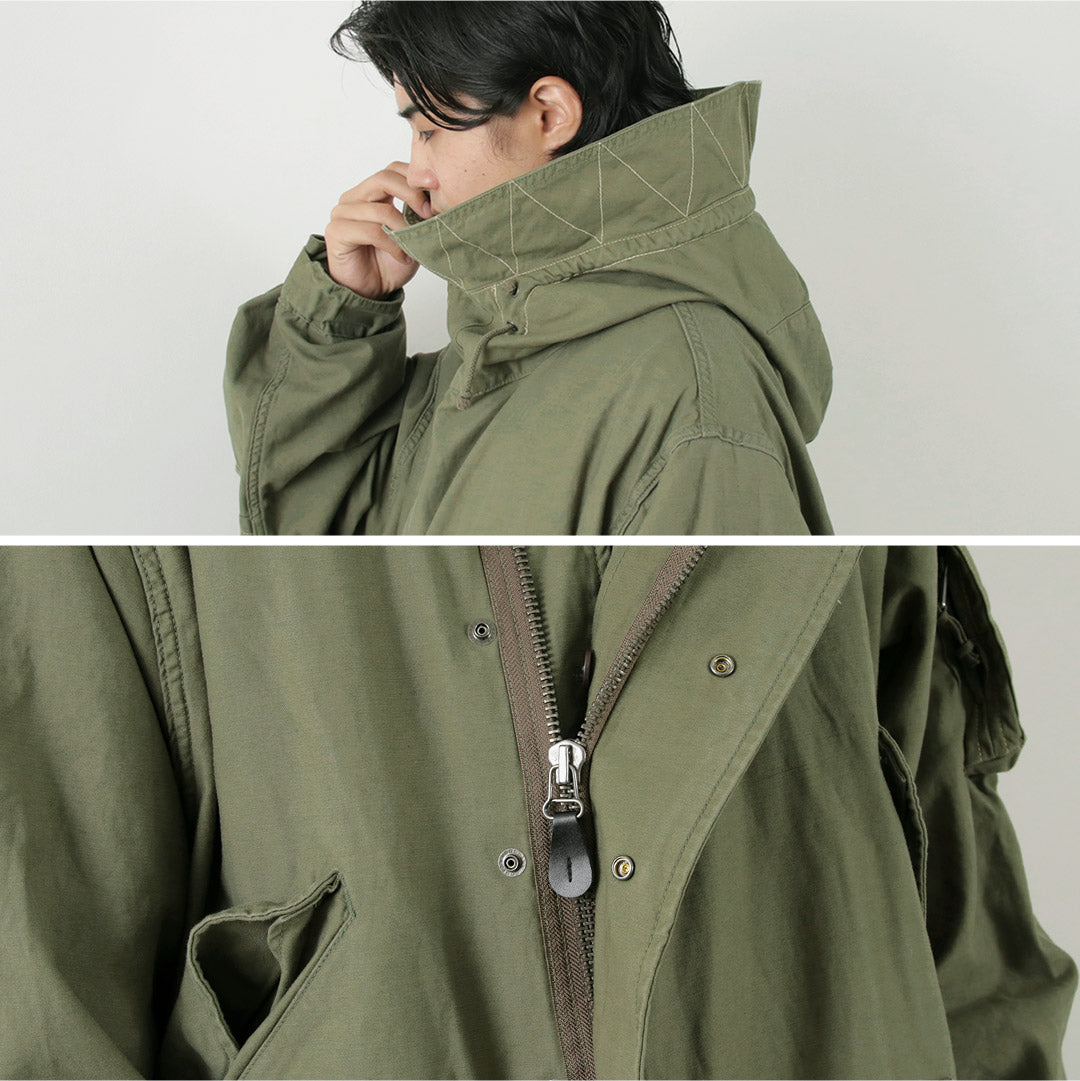 최고 카키색 / M-48 Fishtail Parka