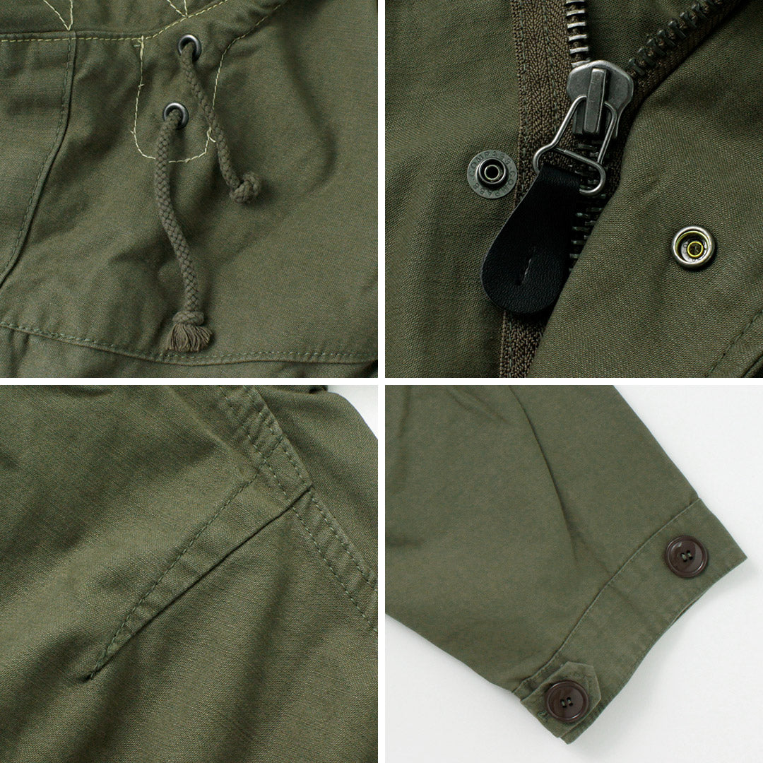 최고 카키색 / M-48 Fishtail Parka