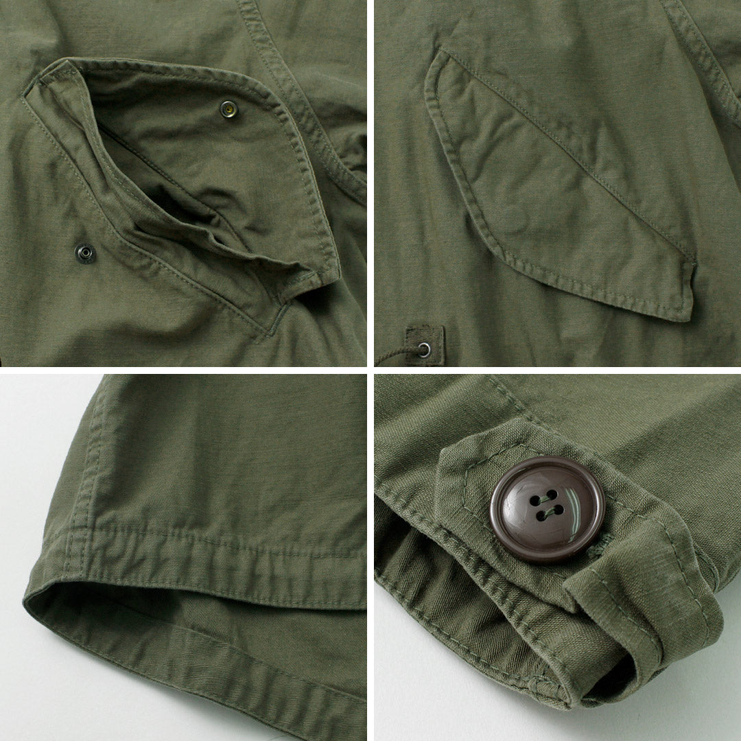 최고 카키색 / M-48 Fishtail Parka