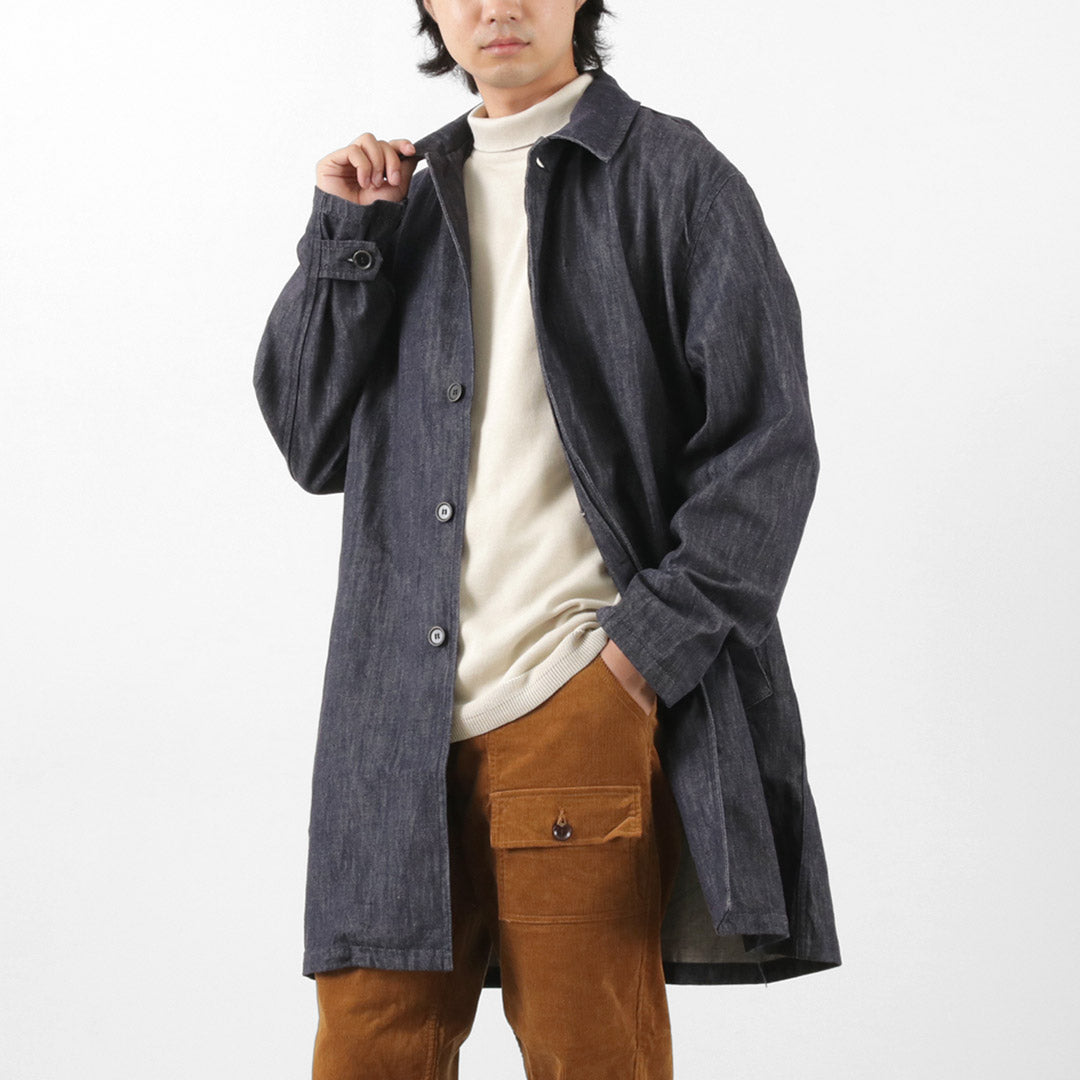 FOB FACTORY / F2437 Denim bask coat