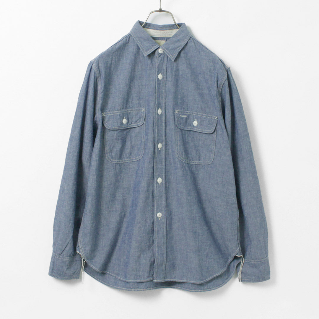 FOB Factory / F3494 Chambray Work 셔츠