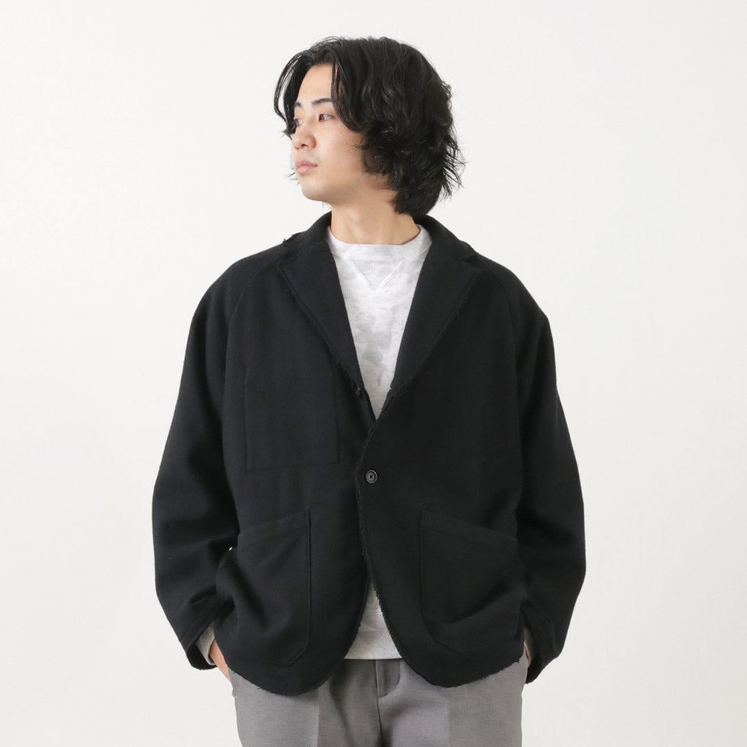 SUNNY SPORTS / Cut-off Notch Collar 2 Button Jacket