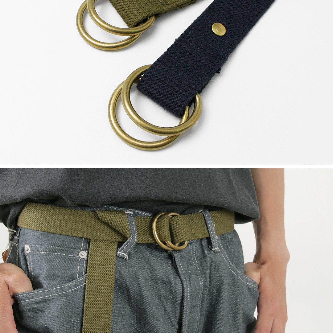 BUTTON WORKS / Booty Double Ring Belt