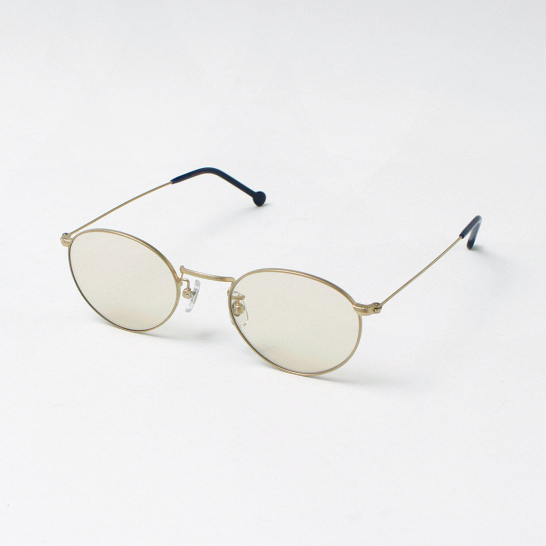 Muynerd / Cyan Metal Frame Boston Matte Gold