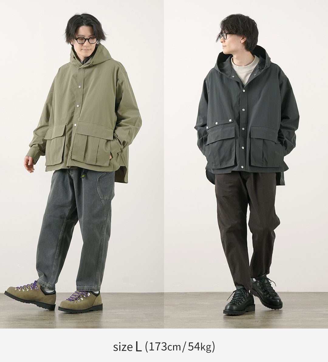 Garage Green Works / Wraptop Capucha Parka