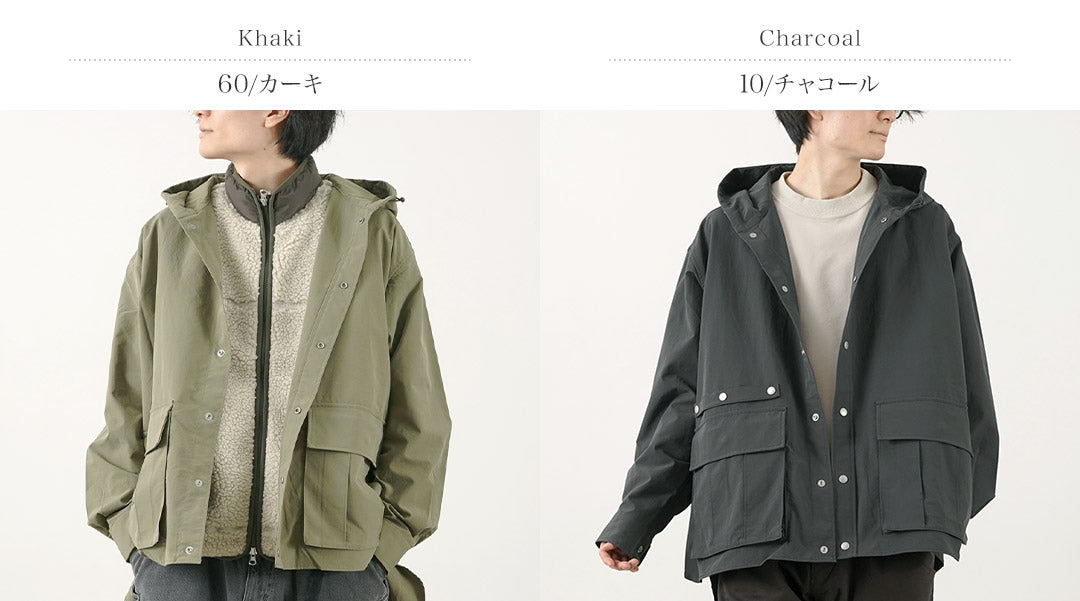 GARAGE GREEN WORKS / Wraptop Hooded Parka