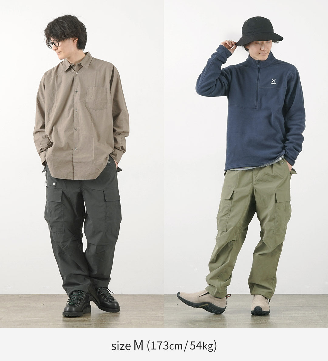 GARAGE GREEN WORKS / Wraptop 6 Pocket Cargo Pants