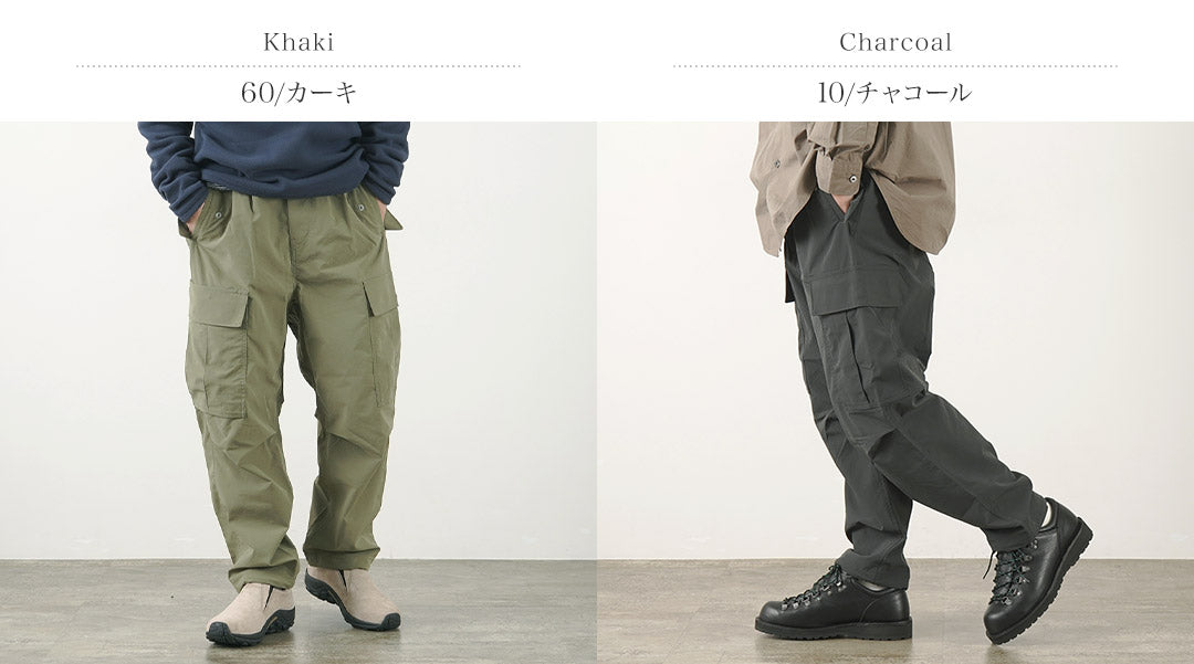 GARAGE GREEN WORKS / Wraptop 6 Pocket Cargo Pants