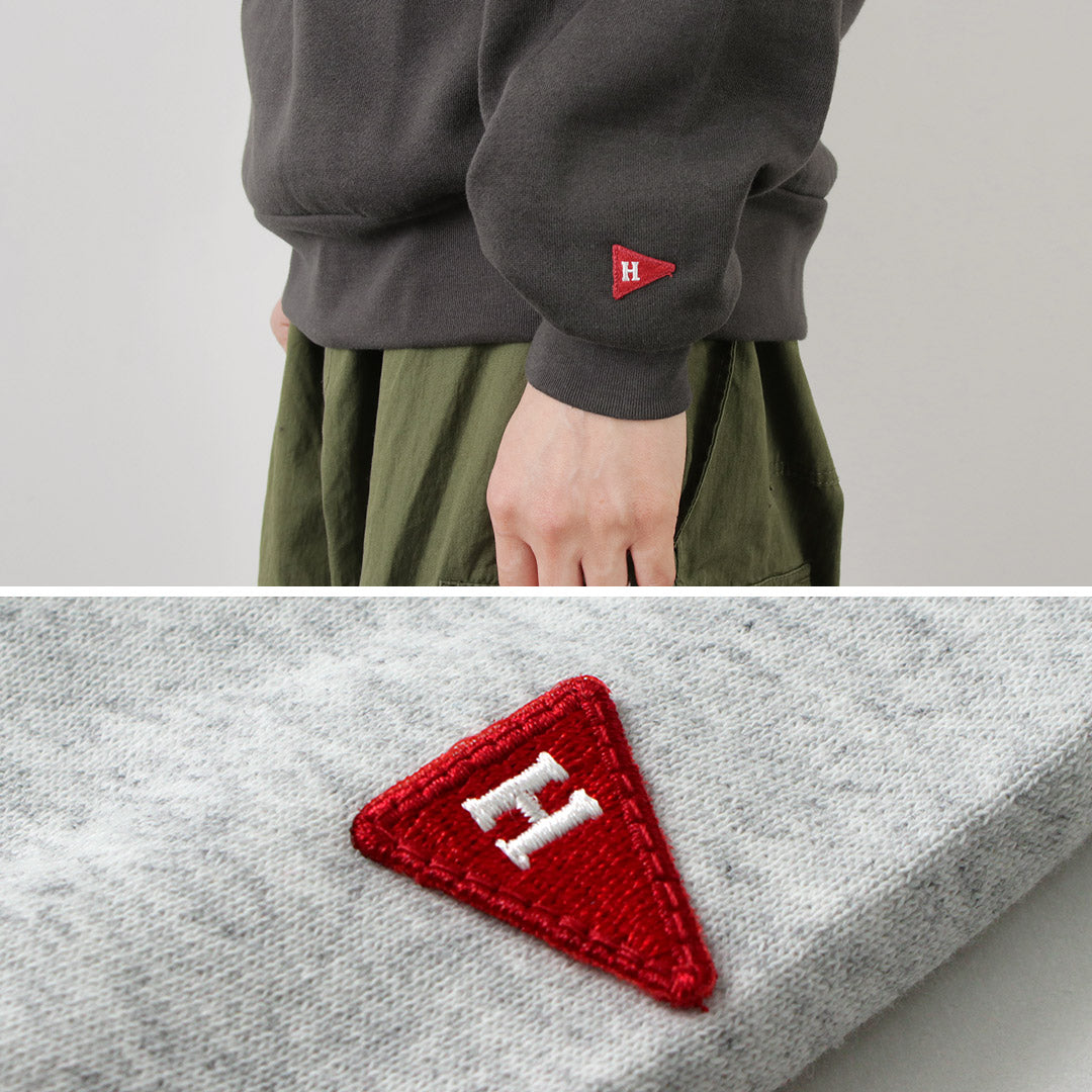 Sweat-shirt Healthknit / Classic Henley Neck Long Mancheve