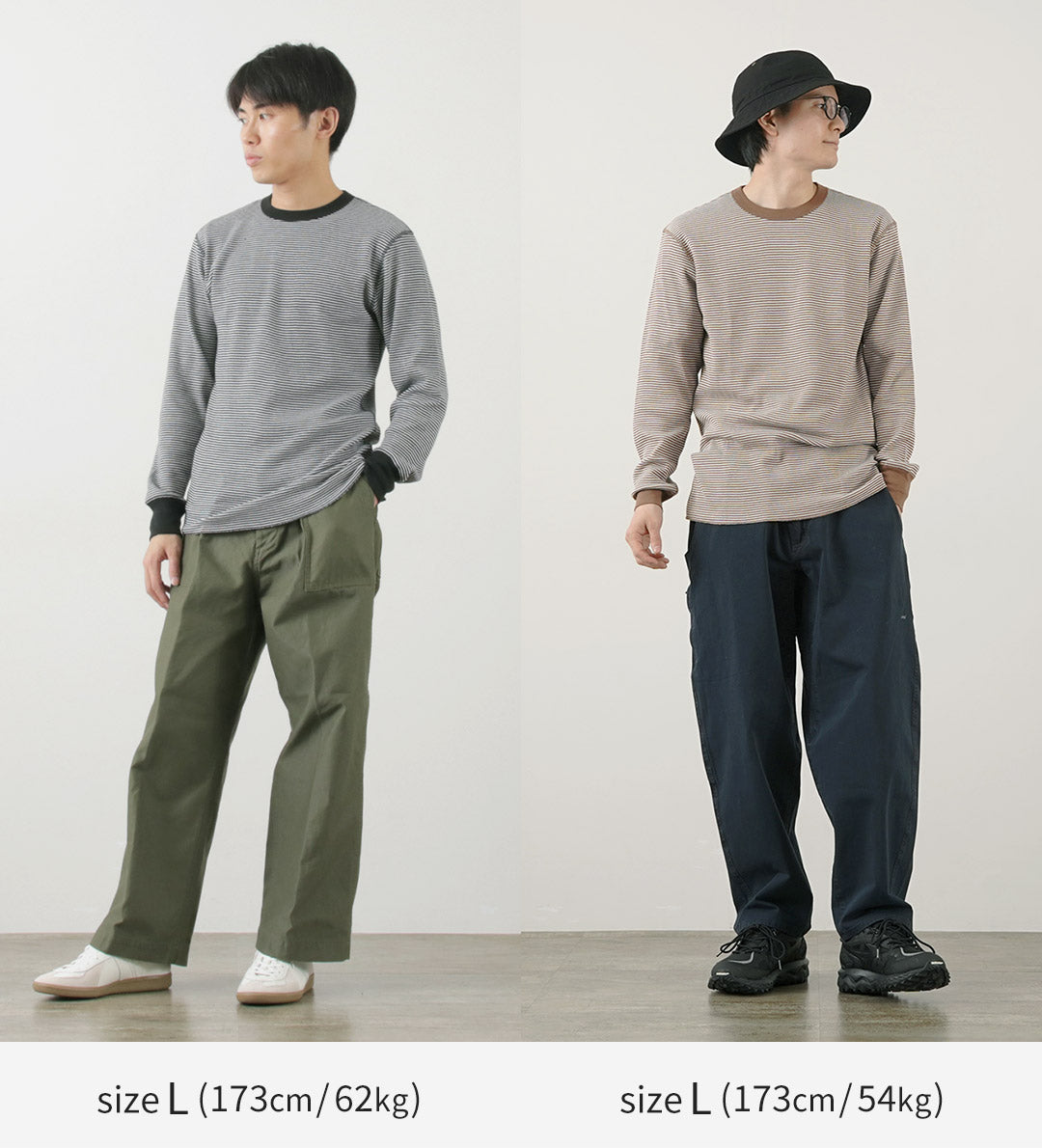 Healthnit / Basic Waffle Crew Neck Long Sleeve