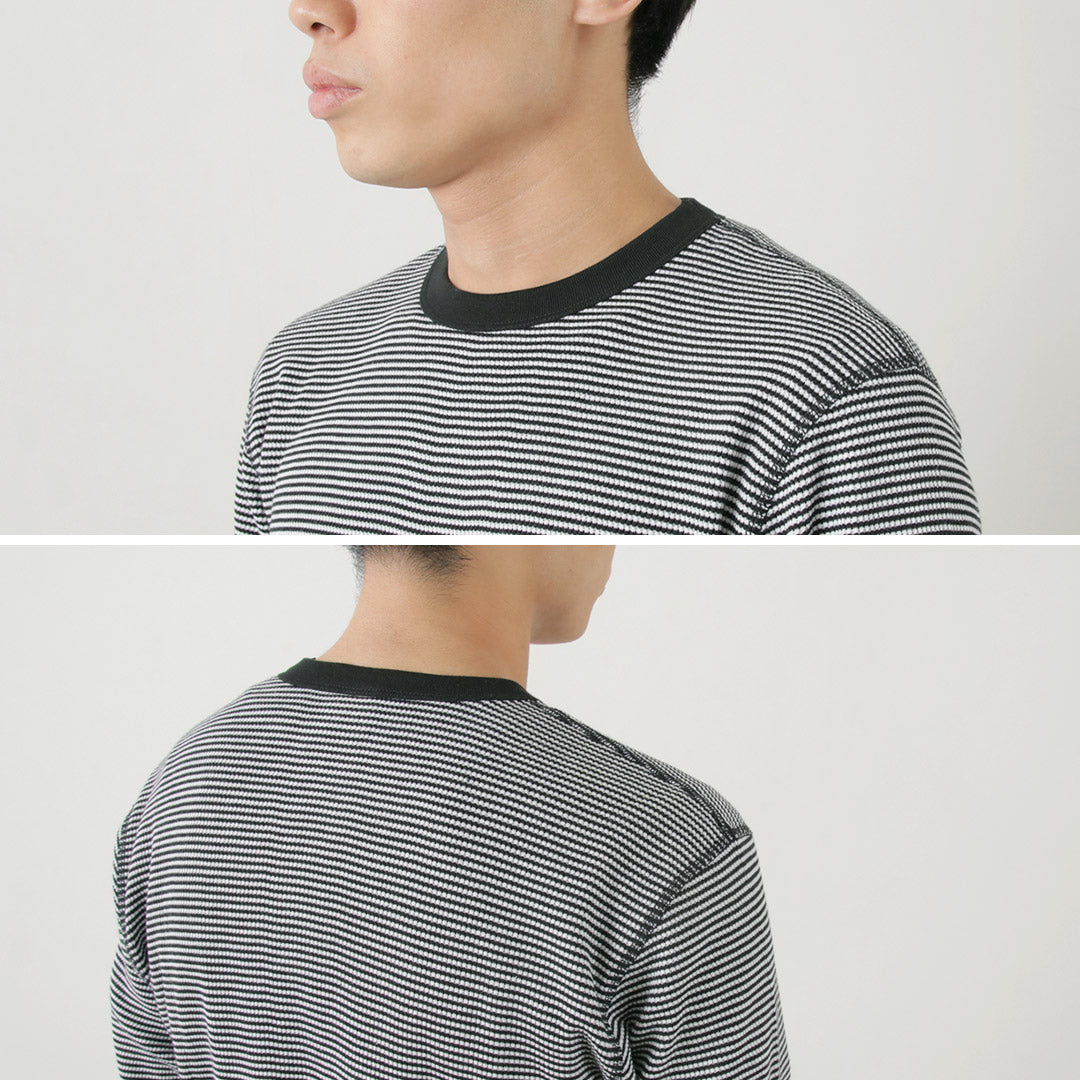 Healthnit / Basic Waffle Crew Neck Long Sleeve