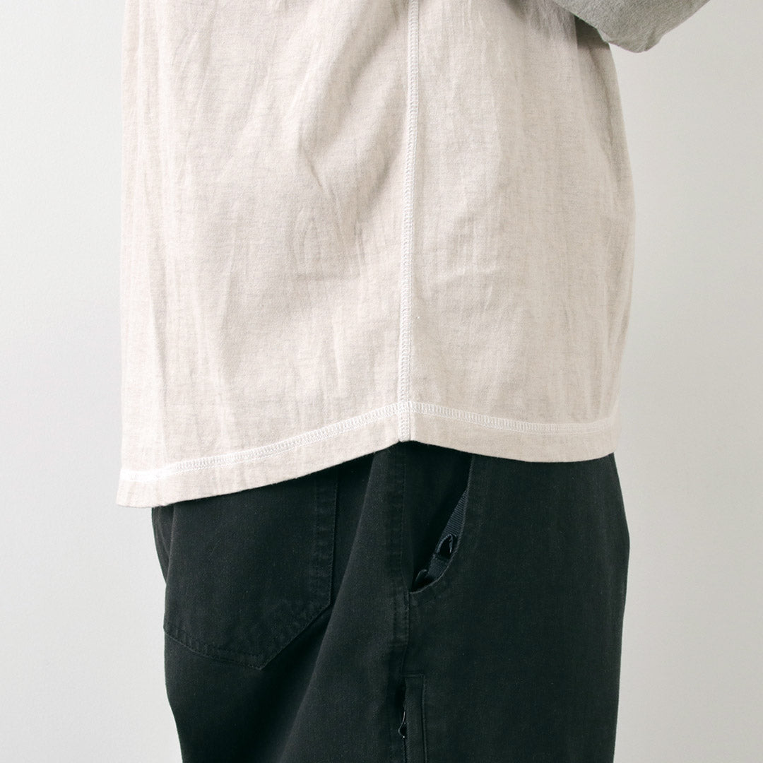 MOC T / Overdyed Baseball Long Manchette Big Tee