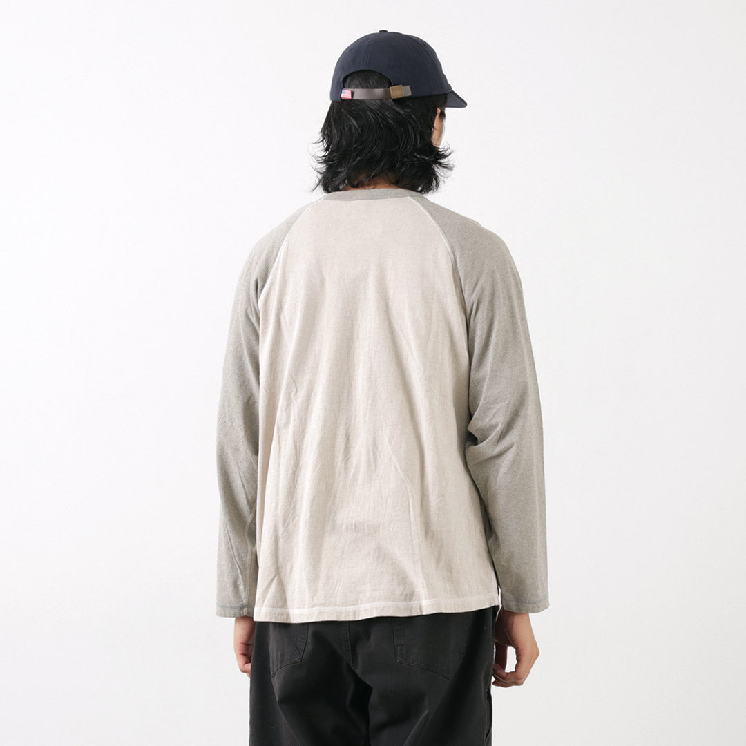 MOC T / Overdyed Baseball Long Manchette Big Tee