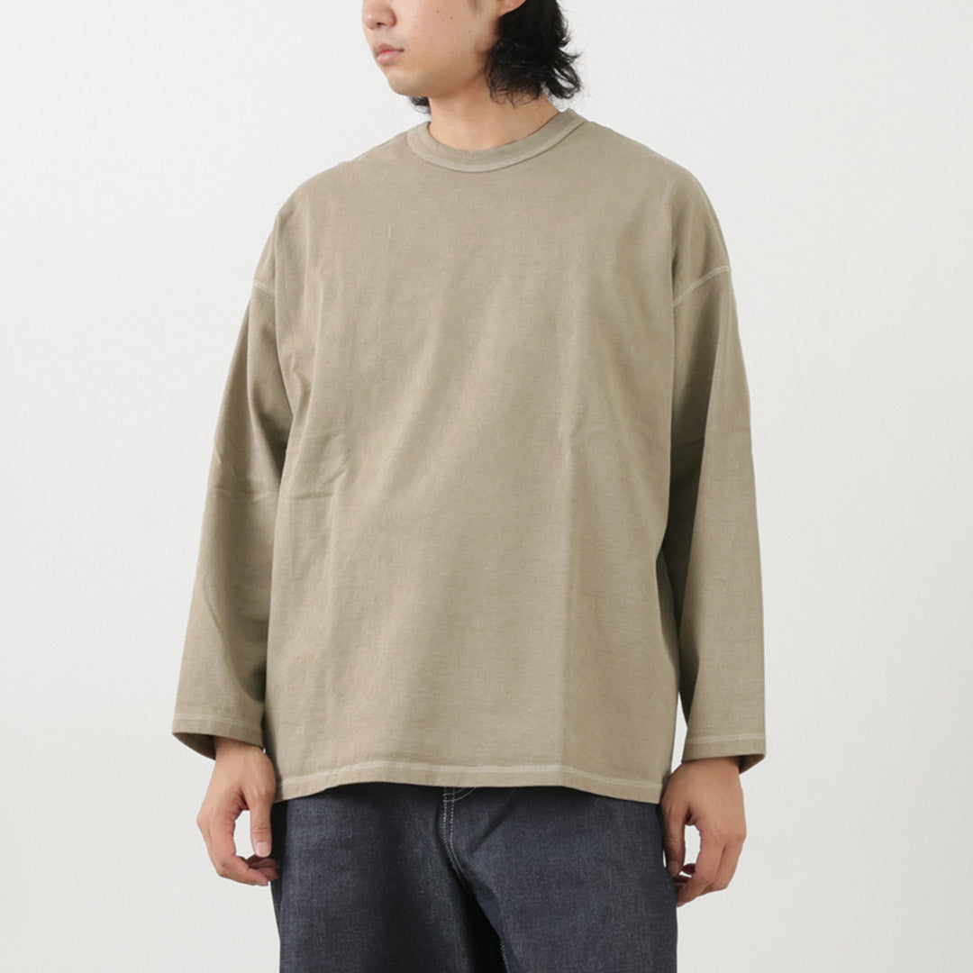 MOC T / PLATINE Jersey Crew Necy Sleeve Big Tee