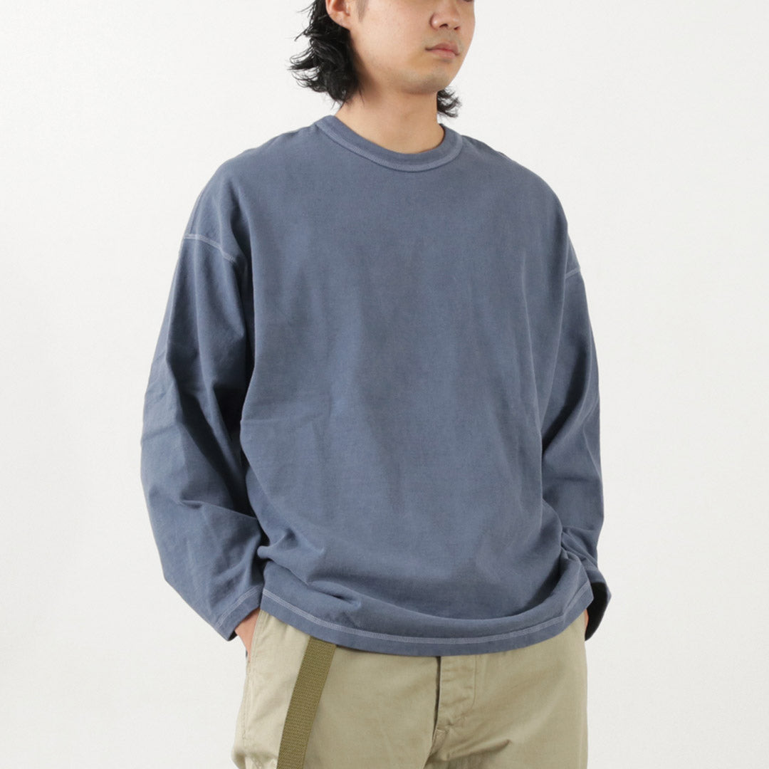 MOC T / PLATINE Jersey Crew Necy Sleeve Big Tee