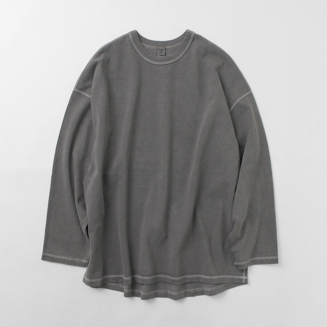 MOC T / PLATINE Jersey Crew Necy Sleeve Big Tee