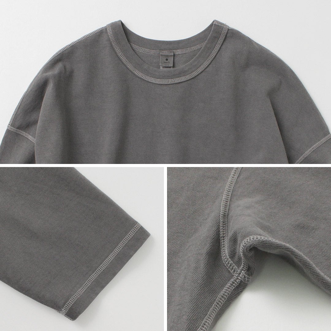 MOC T / PLATINE Jersey Crew Necy Sleeve Big Tee