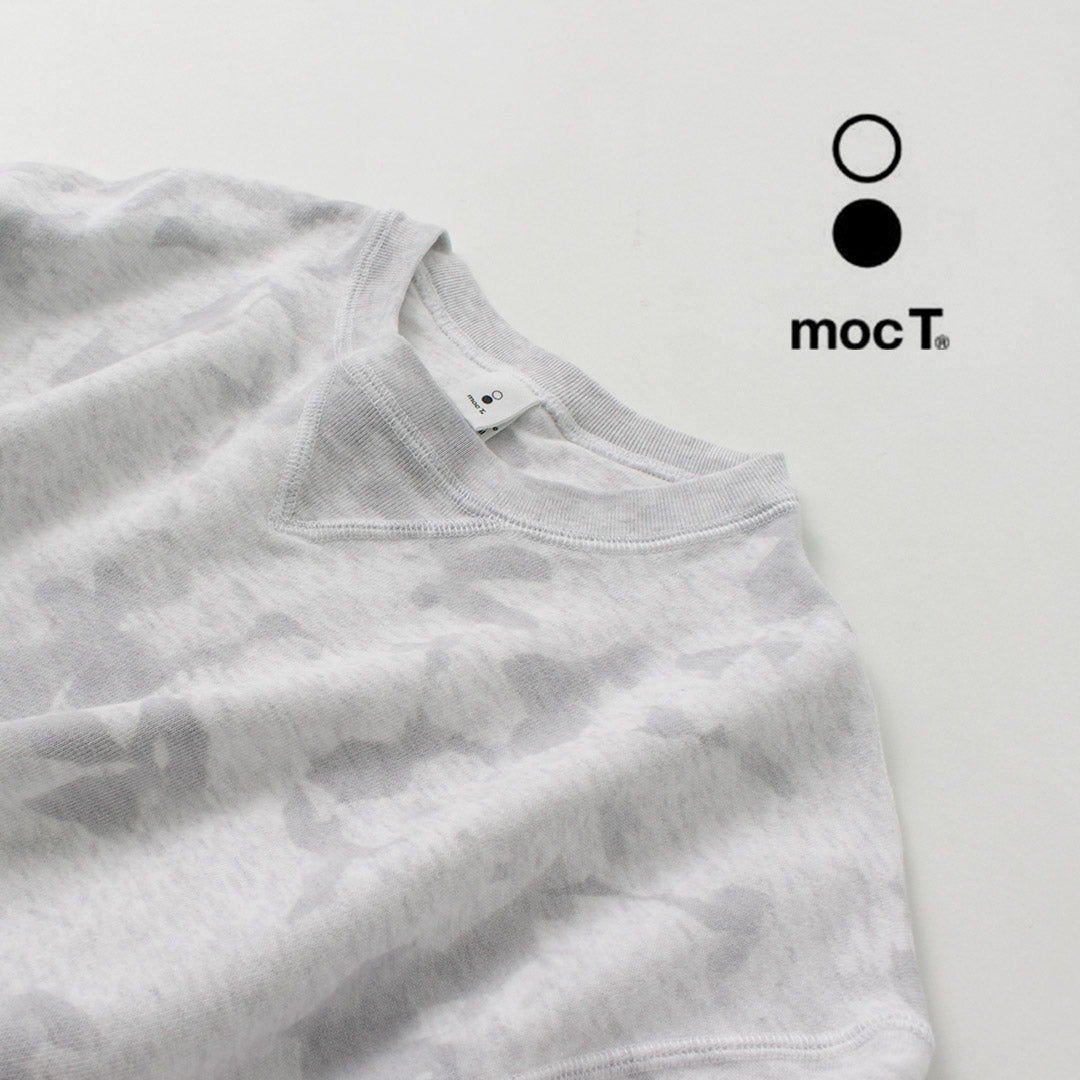 Moc t / Garment Dyed Loopwheel Crew Neck Pullover