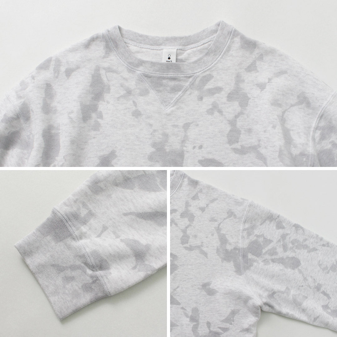 MOC T / Garment Dyed Loopwheel Crew Neck Pullover