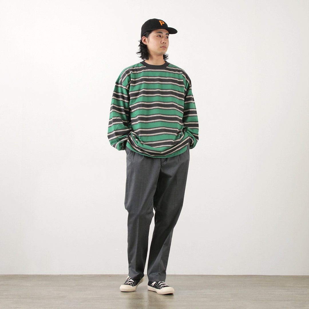 REMI RELIEF / Native Striped Long Tee