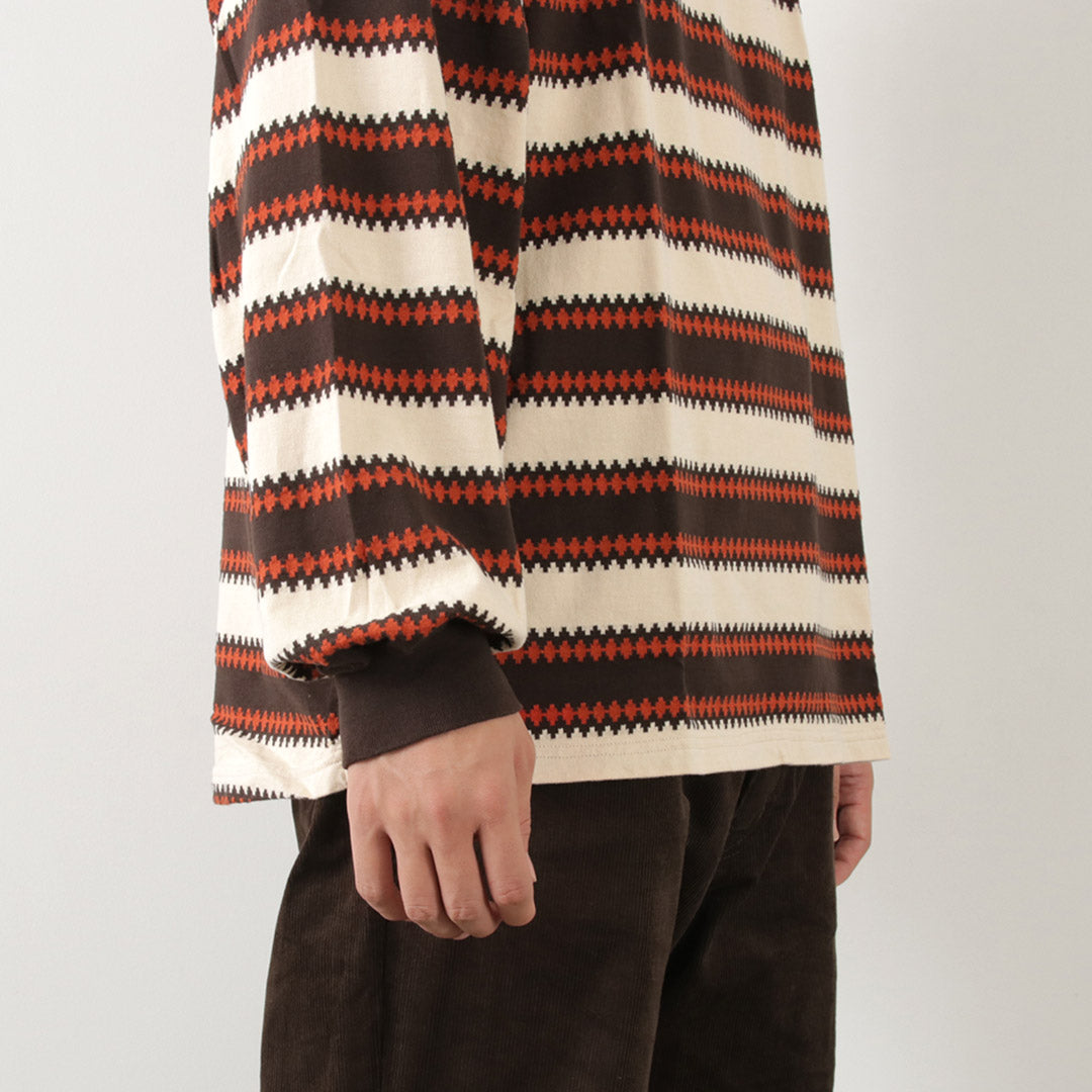 REMI RELIEF / Native Striped Long Tee