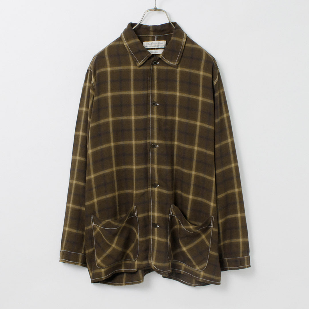 REMI RELIEF / Rayon Plaid Shirt