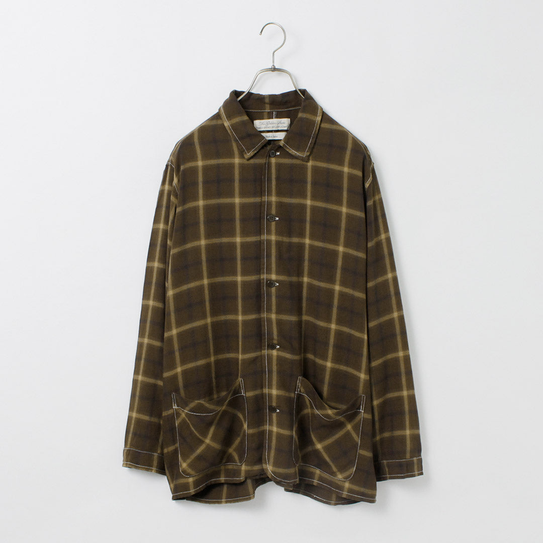 REMI RELIEF / Rayon Plaid Shirt