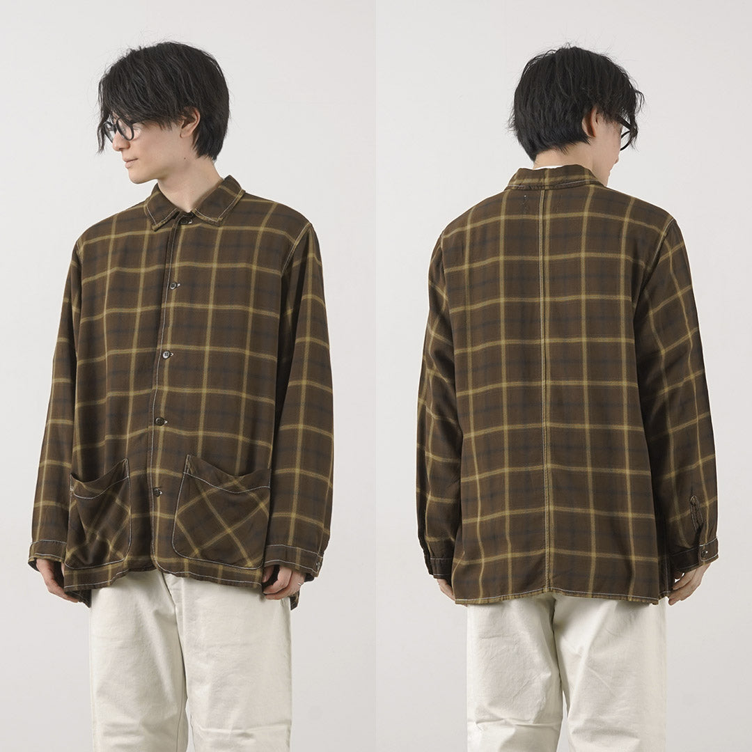 Remi Relief / Rayon Plaid Shirt