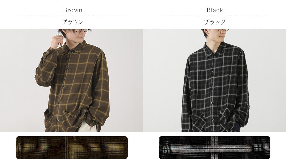 Remi Relief / Rayon Plaid Shirt