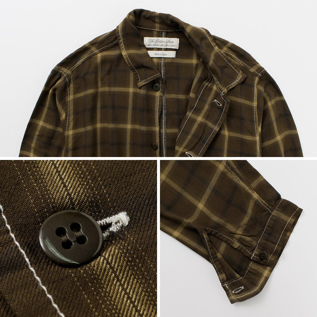 Remi Relief / Rayon Plaid Shirt