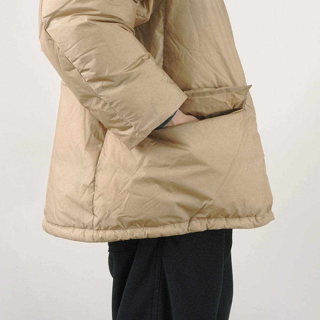 REMI RELIEF / Ultralight Nylon Outdoor Down Jacket Hoody