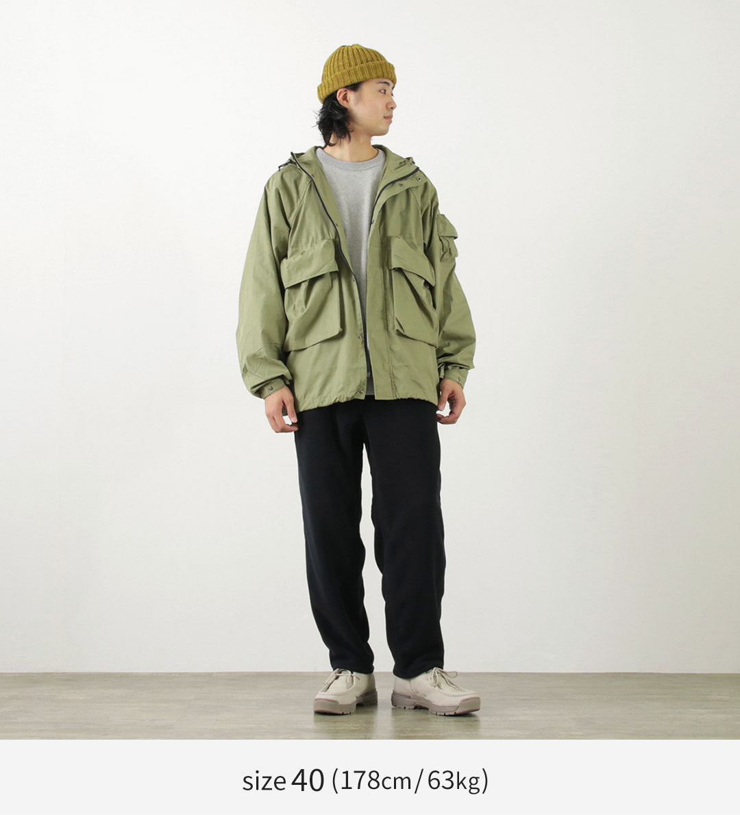 KELEN / Big Pocket Hooded Jacket