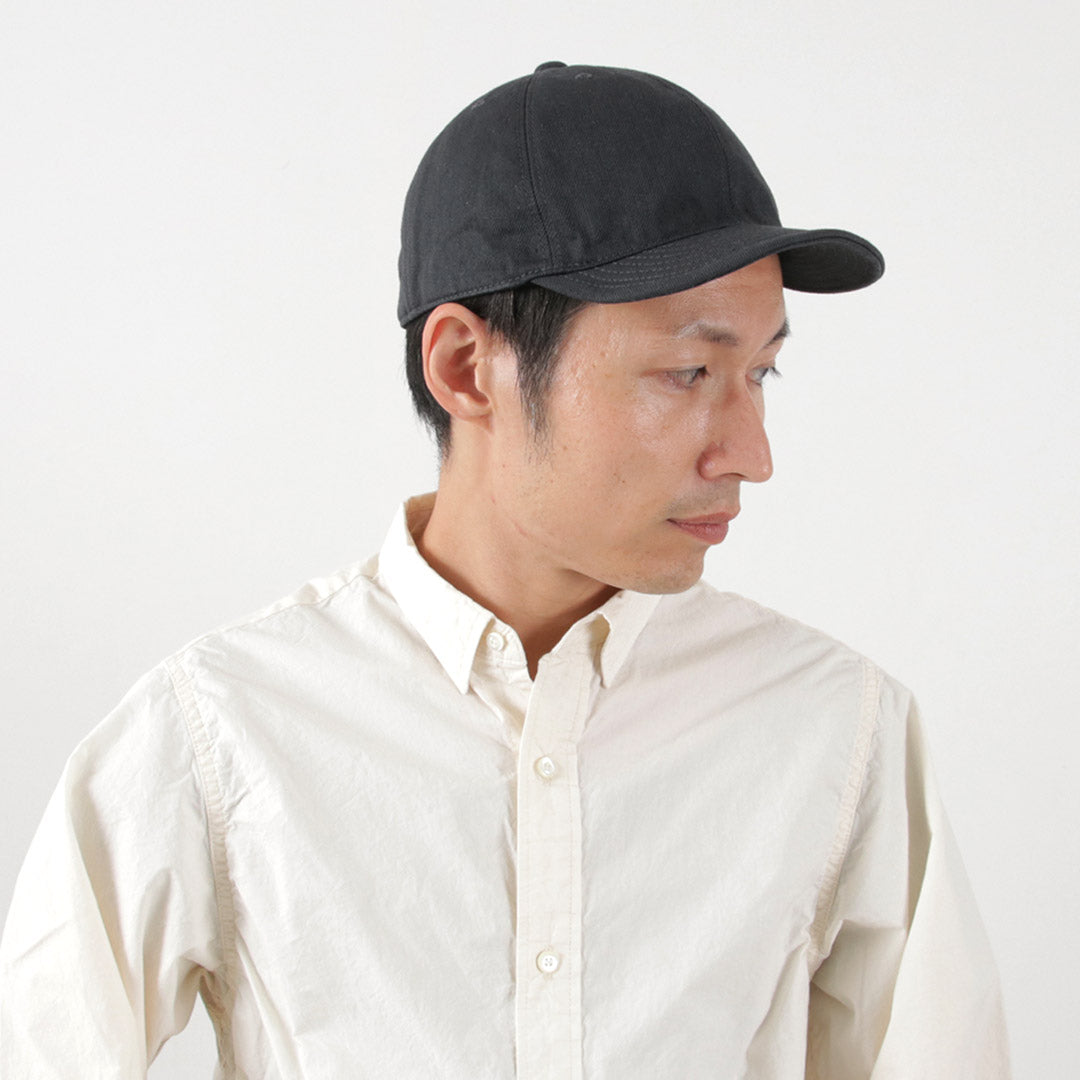 HIGHER / Selvedge Denim Cap One Wash Grec