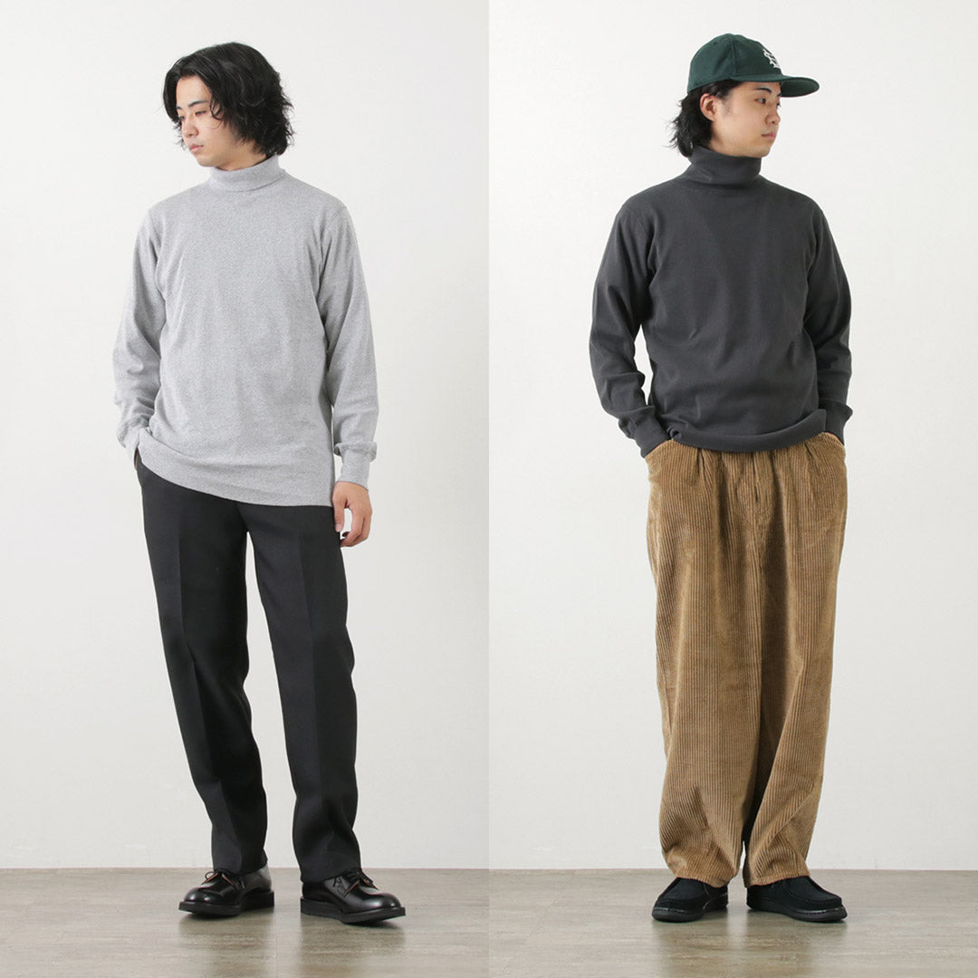 WALLA WALLA SPORT / 1ÁE Ribbed Turtleneck T-shirt